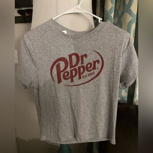 Dr Pepper Gray T-Shirt